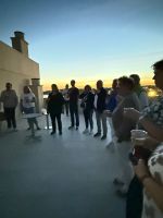 Ein Abschiedsabend auf der Dachterrasse des Hotels bei Sonnenuntergang - Adieu Algarve &ndash; &copy; Marieta Beck (Eberhardt TRAVEL)