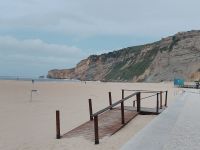 Der Strand von Nazaré an der Atlantikküste - Portugal  &ndash; &copy; Marieta Beck (Eberhardt TRAVEL)