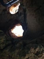 Die Küstenbootsfahrt an der Algarve - Höhlen mit Fenster zu Himmel - Portugal  &ndash; &copy; Marieta Beck (Eberhardt TRAVEL)