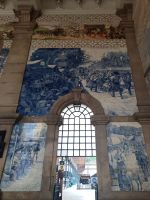 Auzulejos im Bahnhofsgebäude - Porto - Portugal  &ndash; &copy; Marieta Beck (Eberhardt TRAVEL)