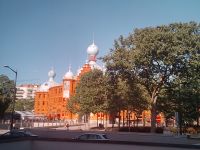 Einfahrt nach Lissabon an der Stierarena im neomaurischen Stil gebaut - Portugal  &ndash; &copy; Marieta Beck (Eberhardt TRAVEL)