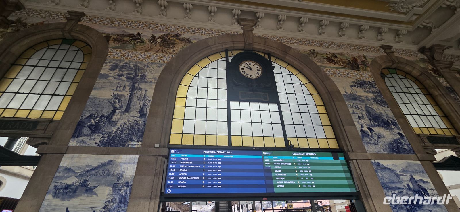 Vila Nova de Gaia-Devesas Bahnhof Porto - Portugal  &ndash; &copy;  (Eberhardt TRAVEL)
