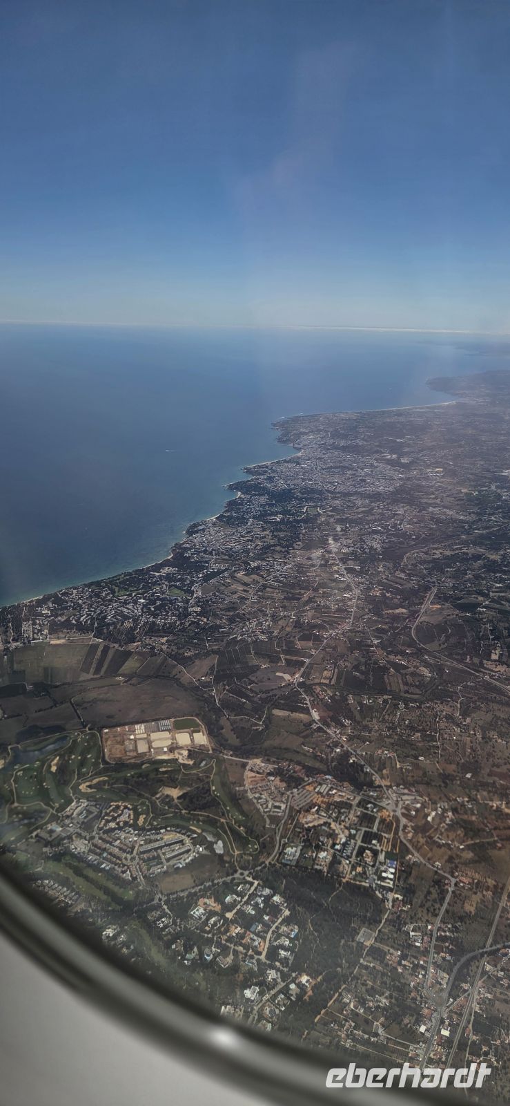 Blick auf Faro - Rückflug nach Deutschland - Portugal &ndash; &copy;  (Eberhardt TRAVEL)