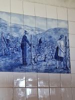 die Azulejos im Weinmuseum zeigen den Weinanbau in vergangener Zeit &ndash; &copy; Ute Solf (Eberhardt TRAVEL)