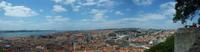 Blick über Lissabon vom Castelo