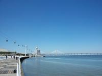 Blick auf die Ponte Vasco da Gama