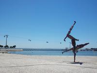 Blick auf die Seilbahn