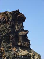  Ponta de São Lourenço - Gesicht im Felsen