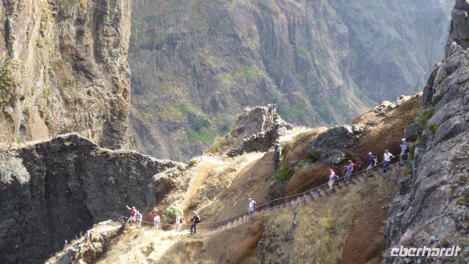  Wanderung Pico Ruivo - Wanderweg