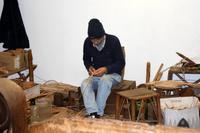 Korbflechter in Camacha