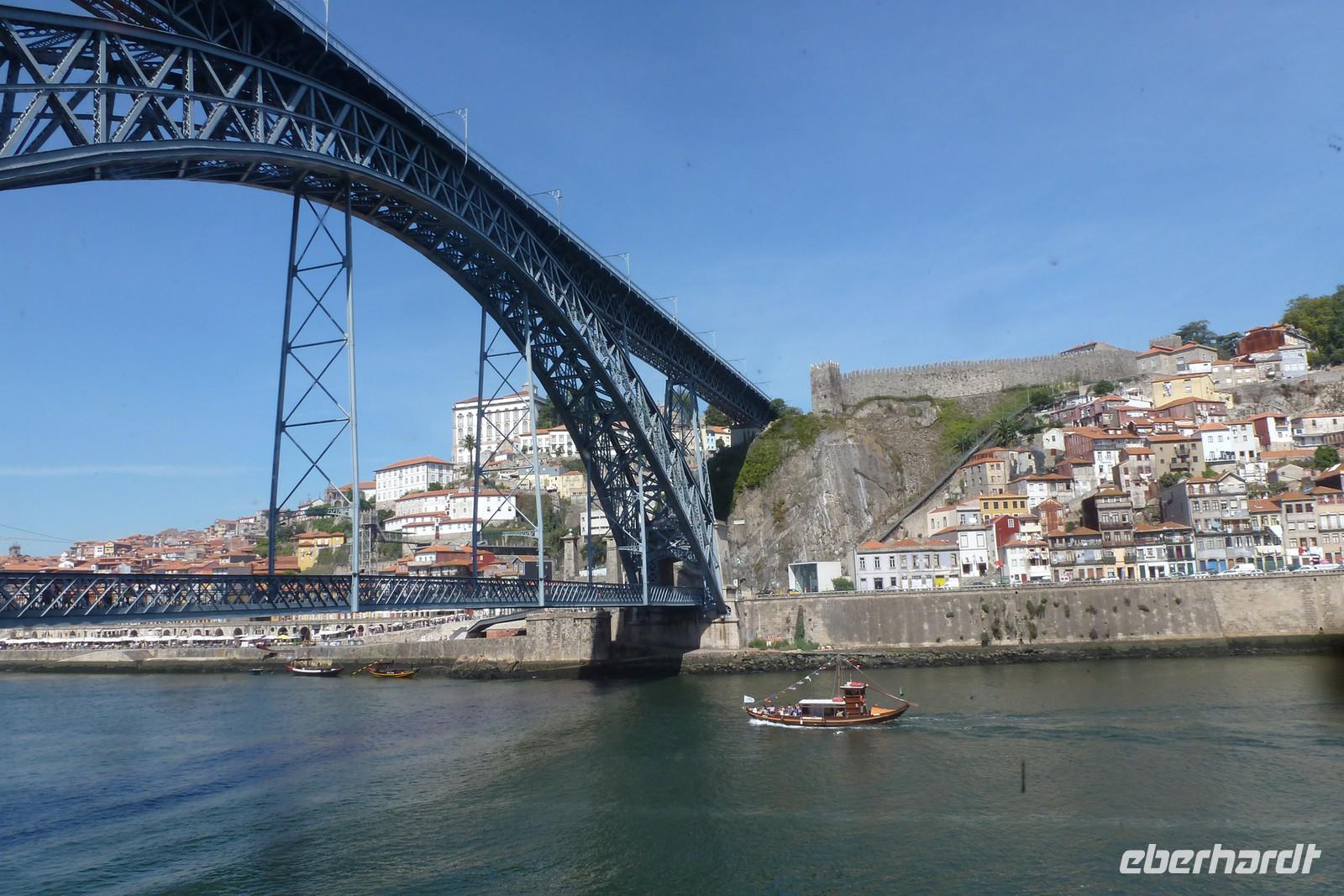Blick auf Porto mit dem Duoro