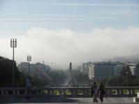 Blick vom Parque Eduardo VII aud die Stadt
