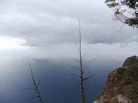 Regenwolken in der Ferne