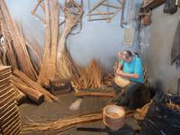 Besuch in der Korbflechterei von Camacha