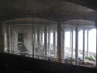 Unterbau des modernen Flughafens