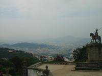 Blick vom Berg des Wallfahrtsortes Bom Jesus