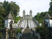 Blick auf die Kirche von Bom Jesus
