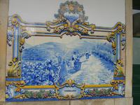 Auf dem Bahnhof in Pinhao