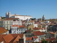 Blick auf Lissabon