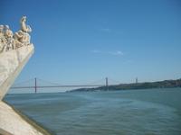 Blick auf die Brücke des 25. April