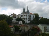 Blick auf das Kloster von Sintra