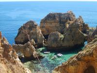 Felsformationen in Lagos