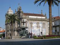 Porto - Kirche mit Kacheln verziert