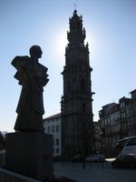 Porto - Denkmal und Torre dos Clerigos 