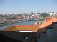 Porto - Blick vom Vorplatz der Kathedrale Se auf den Douro