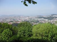 Blick nach Braga von Santuario do Bom Jesus