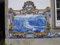 Kachelbild am Bahnhof von Pinhao