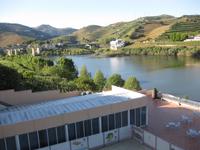 Peso da Regua - Blick aus dem Hotel auf den Douro