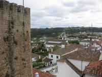 Obidos - Blick von der alten Stadtmauer