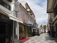 In der Fußgängerzone von Cascais