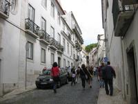 Lissabon - In den engen Straßen rund um die Burg 