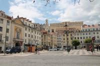 Am Rossio-Platz in Lissabon &ndash; &copy; Kristin Weigel (Eberhardt TRAVEL)
