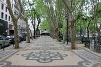 Fußgängerpromenade an der Freiheitsstraße in Lissabon &ndash; &copy; Kristin Weigel (Eberhardt TRAVEL)