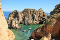 Felsenküste Ponta da Piedade bei Lagos - Algarve &ndash; &copy; Kristin Weigel (Eberhardt TRAVEL)
