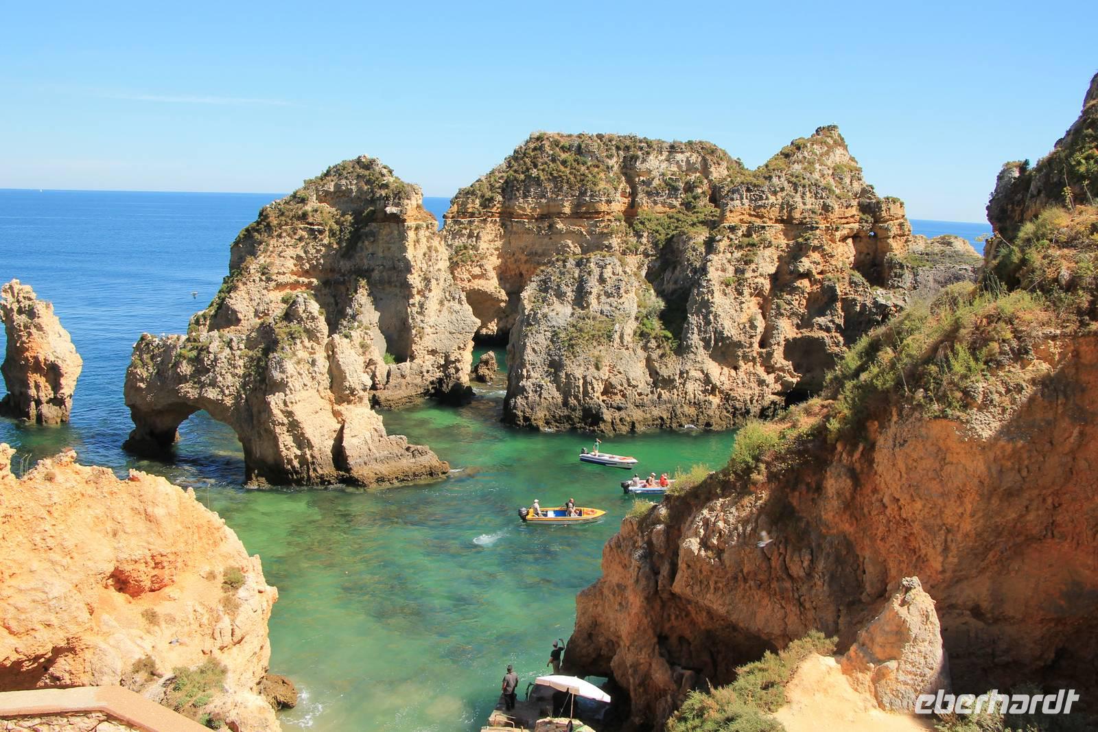 Felsenküste Ponta da Piedade bei Lagos - Algarve &ndash; &copy;  (Eberhardt TRAVEL)