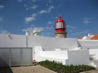 Der lichtstärkste Leuchtturm Europas am Cabo de Sao Vicente, der südwestlichsten Spitze Europas