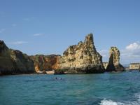 Die Felsen am Ponta da Piedade