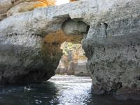 Felsen und Grotten am Ponta da Piedade