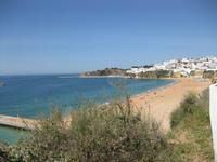 Der Strand von Albufeira