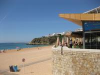 An der Strandpromenade von Albufeira