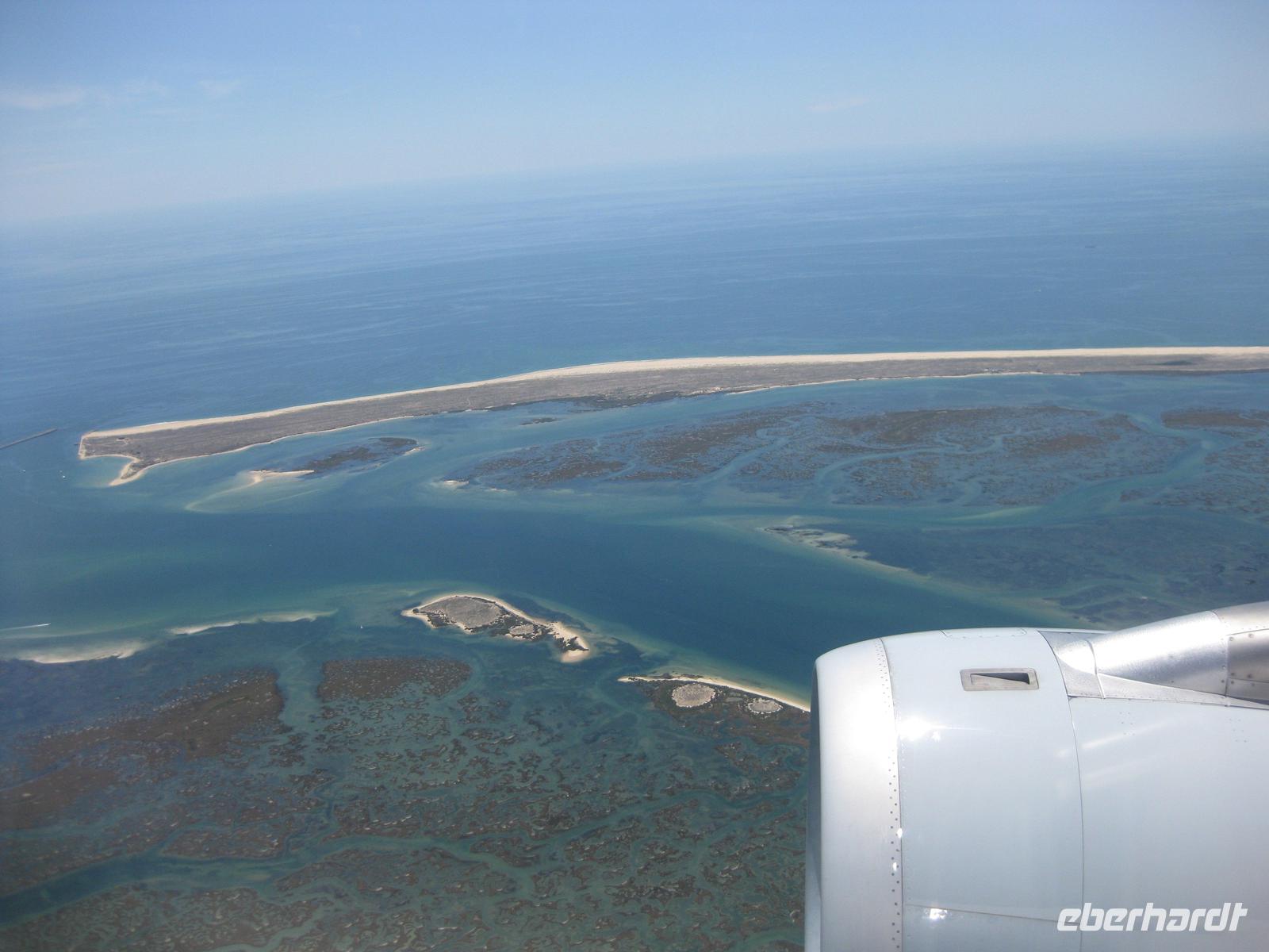Flug nach Frankfurt - Start in Faro