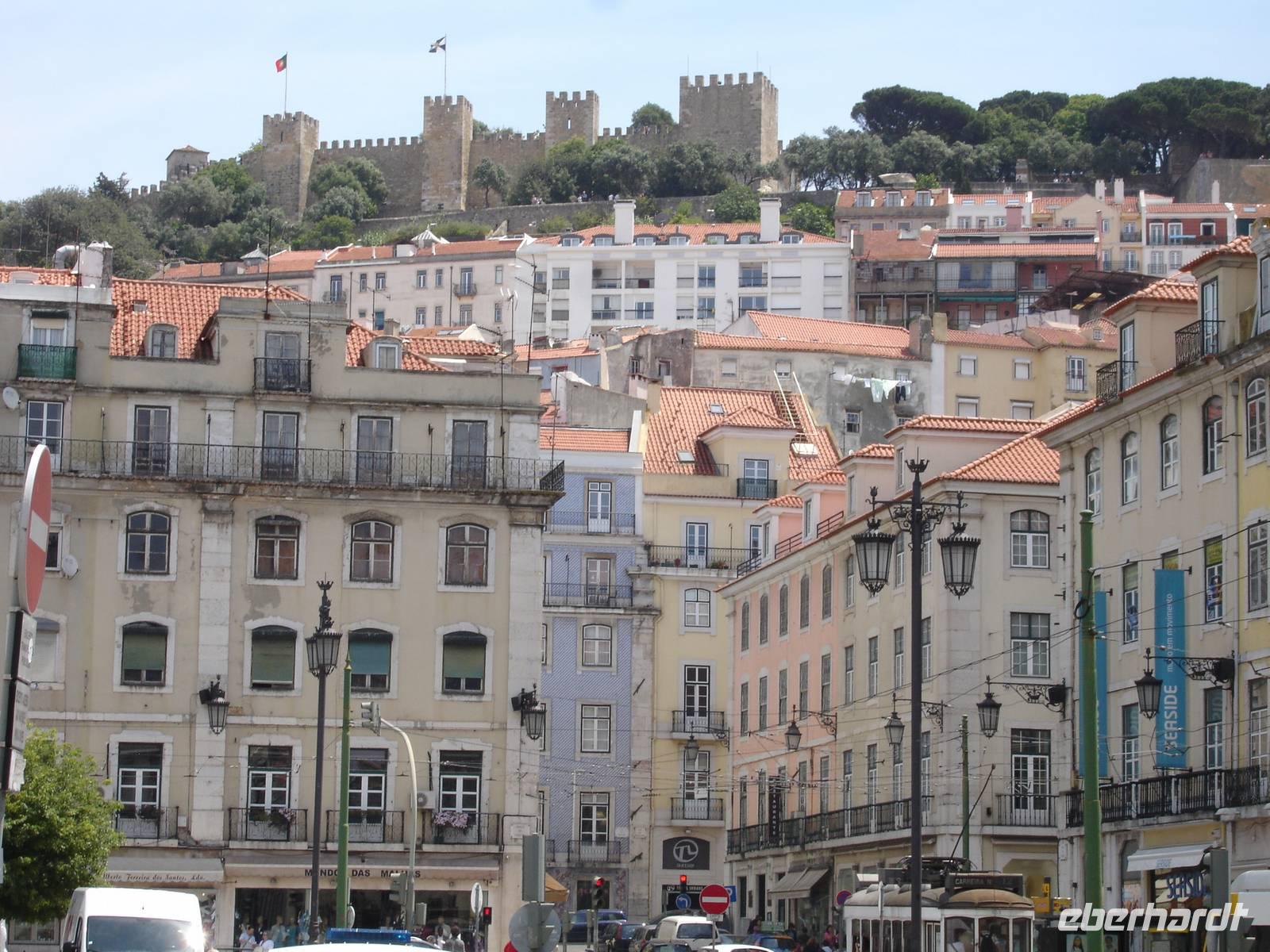 Blick von der Altstadt auf die Burg