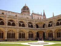 Innenhof im Hieronymus- Kloster
