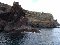 zerklüfte Küste auf Madeira