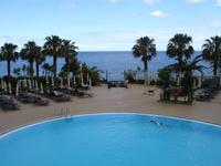 Blick von unserem Hotel auf das Meer