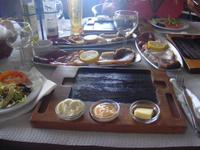 Essen vom Heissen Stein in Horta